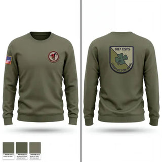 Crew Neck Sweatshirt, 887 esfs, Air Force, Teamtime, Team time, sublimation, custom sports apparel, team uniforms, spirit wear, spiritwear, sports uniforms, custom shirts, team store, custom team store, fundraiser sports, apparel fundraiser
