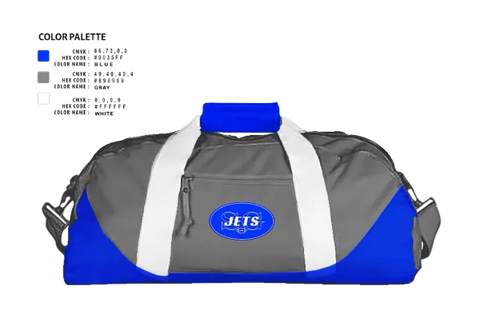 Duffle Bag, Spring Grove Jets Football, , Teamtime, Team time, sublimation, custom sports apparel, team uniforms, spirit wear, spiritwear, sports uniforms, custom shirts, team store, custom team store, fundraiser sports, apparel fundraiser