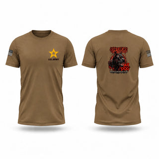 Short Sleeve Performance Shirt, 1B5W Winchester, Army, Teamtime, Team time, sublimation, custom sports apparel, team uniforms, spirit wear, spiritwear, sports uniforms, custom shirts, team store, custom team store, fundraiser sports, apparel fundraiser