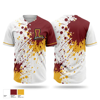 Full Button Baseball Jersey, Lenox Baseball, Baseball, Teamtime, Team time, sublimation, custom sports apparel, team uniforms, spirit wear, spiritwear, sports uniforms, custom shirts, team store, custom team store, fundraiser sports, apparel fundraiser