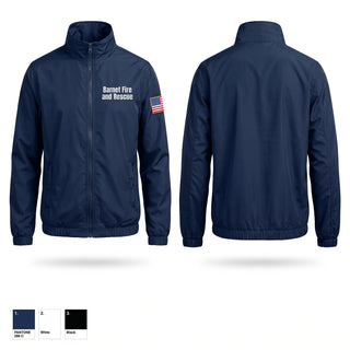 Windbreaker, Barnet Fire and Rescue, Fire Department, Teamtime, Team time, sublimation, custom sports apparel, team uniforms, spirit wear, spiritwear, sports uniforms, custom shirts, team store, custom team store, fundraiser sports, apparel fundraiser