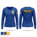 Malone Police Department Old School Cotton Feel Shirt - 1