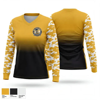 Womens Long Sleeve Vneck Shirt, Sidney junior jackets, Softball, Teamtime, Team time, sublimation, custom sports apparel, team uniforms, spirit wear, spiritwear, sports uniforms, custom shirts, team store, custom team store, fundraiser sports, apparel fundraiser