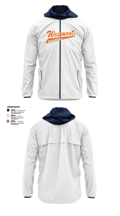 Westmont Youth Baseball 21491450 Windbreaker - 9