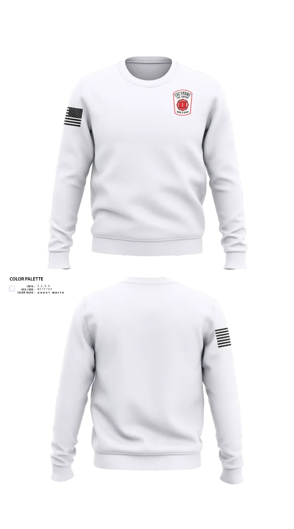 Crew Neck Sweatshirt, Coeymans Fire Co. #1, , Teamtime, Team time, sublimation, custom sports apparel, team uniforms, spirit wear, spiritwear, sports uniforms, custom shirts, team store, custom team store, fundraiser sports, apparel fundraiser