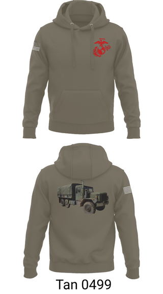 Hoodie, H&S Battalion HQ CO Station Motor T, , Teamtime, Team time, sublimation, custom sports apparel, team uniforms, spirit wear, spiritwear, sports uniforms, custom shirts, team store, custom team store, fundraiser sports, apparel fundraiser