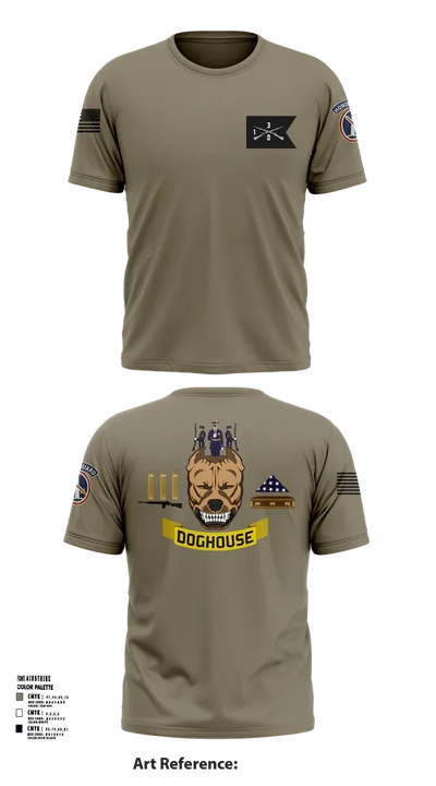 Doghouse Company 66838221 Short Sleeve Performance Shirt - 40