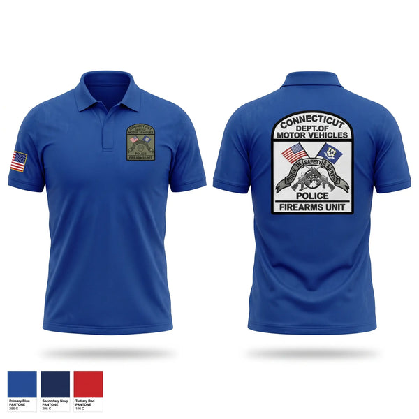 Short Sleeve Performance Polo, CT DMV, Police, Teamtime, Team time, sublimation, custom sports apparel, team uniforms, spirit wear, spiritwear, sports uniforms, custom shirts, team store, custom team store, fundraiser sports, apparel fundraiser