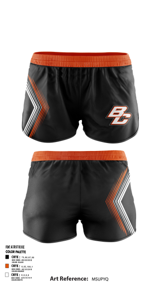 Track Shorts, Byron Center Bulldogs, Cross Country, Teamtime, Team time, sublimation, custom sports apparel, team uniforms, spirit wear, spiritwear, sports uniforms, custom shirts, team store, custom team store, fundraiser sports, apparel fundraiser