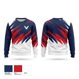 Crew Neck Sweatshirt, Wellen Park High School Color Guard, Cheer, Teamtime, Team time, sublimation, custom sports apparel, team uniforms, spirit wear, spiritwear, sports uniforms, custom shirts, team store, custom team store, fundraiser sports, apparel fundraiser