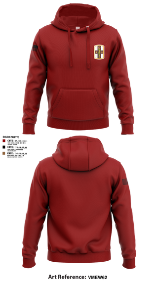 Hoodie, 441 medical company ground ambulance, , Teamtime, Team time, sublimation, custom sports apparel, team uniforms, spirit wear, spiritwear, sports uniforms, custom shirts, team store, custom team store, fundraiser sports, apparel fundraiser