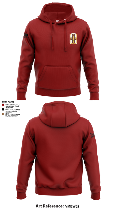 441 medical company ground ambulance 37316787 Hoodie - 1