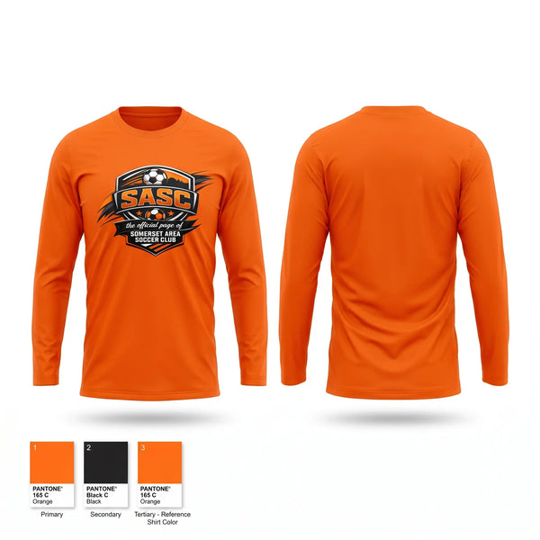 Long Sleeve Performance Shirt, SASC, Women's Soccer, Teamtime, Team time, sublimation, custom sports apparel, team uniforms, spirit wear, spiritwear, sports uniforms, custom shirts, team store, custom team store, fundraiser sports, apparel fundraiser