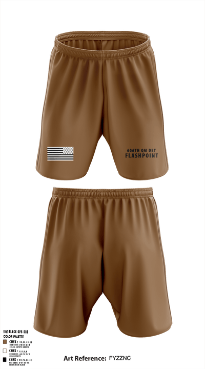 606th Qm Det 47278236 Athletic Shorts With Pockets - 2