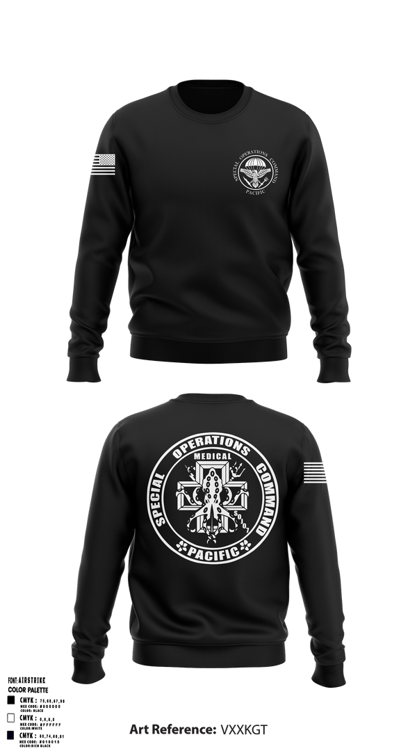 SOCPAC SOJ07 1184391 Crew Neck Sweatshirt - 1