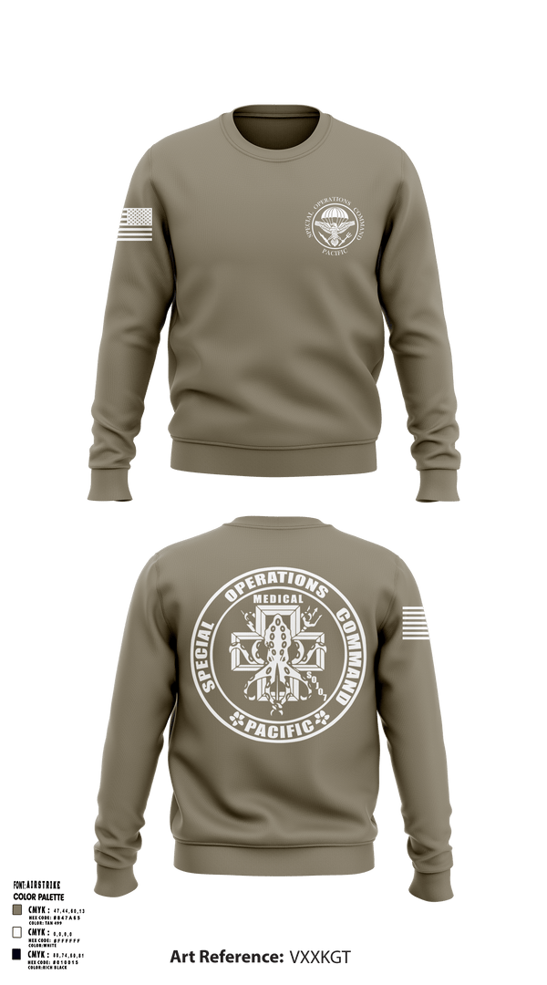 SOCPAC SOJ07 1184391 Crew Neck Sweatshirt - 3