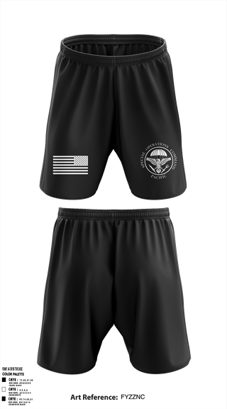 SOCPAC SOJ07 1184391 Athletic Shorts With Pockets - 1