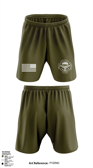SOCPAC SOJ07 1184391 Athletic Shorts With Pockets - 2