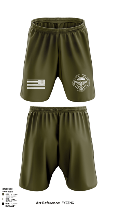 SOCPAC SOJ07 1184391 Athletic Shorts With Pockets - 2
