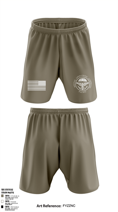 SOCPAC SOJ07 1184391 Athletic Shorts With Pockets - 3