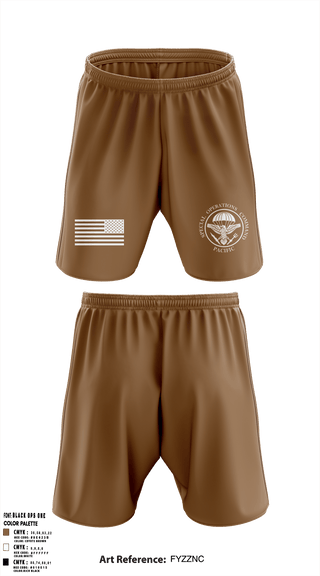 SOCPAC SOJ07 1184391 Athletic Shorts With Pockets - 4