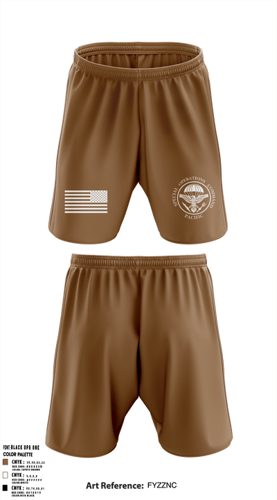 SOCPAC SOJ07 1184391 Athletic Shorts With Pockets - 4