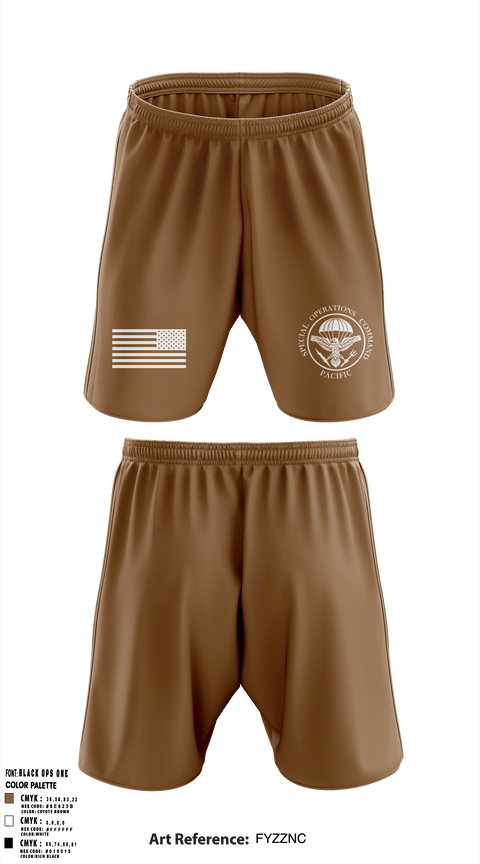 SOCPAC SOJ07 1184391 Athletic Shorts With Pockets - 4