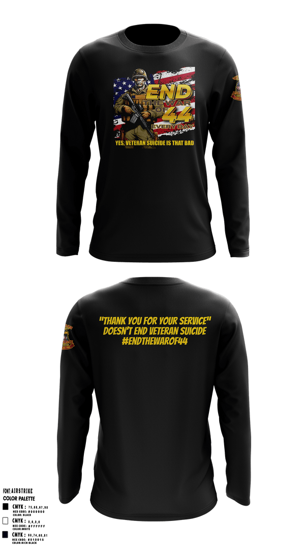 Veteran Coaching Alliance 58304430 Long Sleeve Performance Shirt - 1