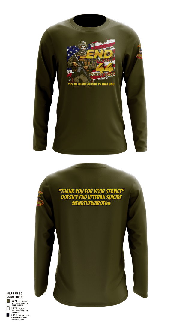 Veteran Coaching Alliance 58304430 Long Sleeve Performance Shirt - 2