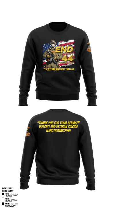 Veteran Coaching Alliance 58304430 Crew Neck Sweatshirt - 1