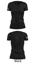 CRETAC Europe 67306951 Women's Short Sleeve V-neck Shirt - 27