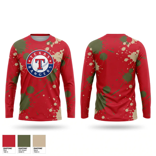 Long Sleeve Performance Shirt, Texas Ballerz, Baseball, Teamtime, Team time, sublimation, custom sports apparel, team uniforms, spirit wear, spiritwear, sports uniforms, custom shirts, team store, custom team store, fundraiser sports, apparel fundraiser