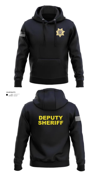Hoodie, Huntingdon County Sheriff’s Office, Police, Teamtime, Team time, sublimation, custom sports apparel, team uniforms, spirit wear, spiritwear, sports uniforms, custom shirts, team store, custom team store, fundraiser sports, apparel fundraiser