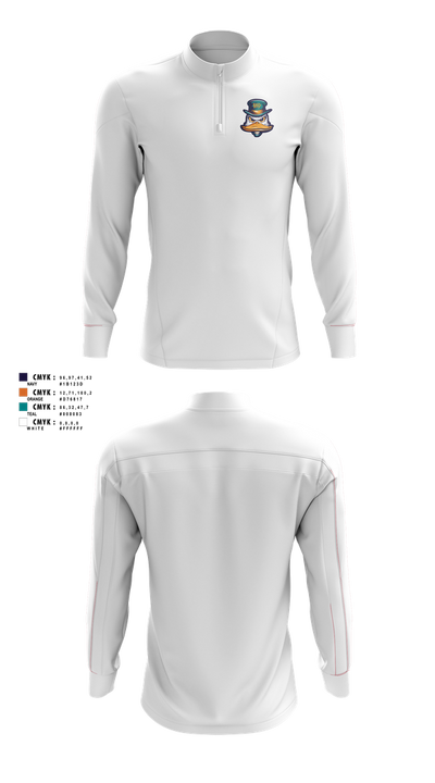 Diamond Ducks 41006610 Quarter Zip Jacket - 7