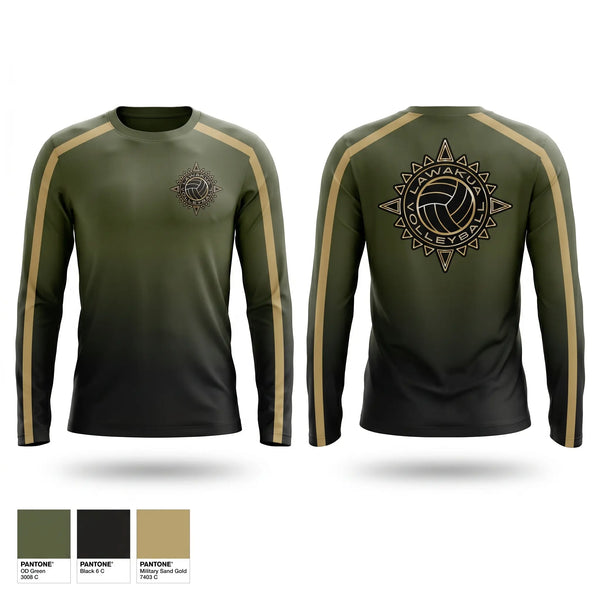 Long Sleeve Performance Shirt, LAWAKUA, Women's Volleyball, Teamtime, Team time, sublimation, custom sports apparel, team uniforms, spirit wear, spiritwear, sports uniforms, custom shirts, team store, custom team store, fundraiser sports, apparel fundraiser
