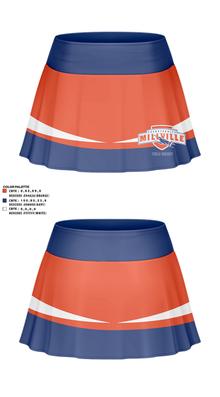 Skort, Millville Thunderbolts Field Hockey, Field Hockey, Teamtime, Team time, sublimation, custom sports apparel, team uniforms, spirit wear, spiritwear, sports uniforms, custom shirts, team store, custom team store, fundraiser sports, apparel fundraiser