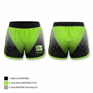 Womens Shorts, Body Rock Track Club, Track & Field, Teamtime, Team time, sublimation, custom sports apparel, team uniforms, spirit wear, spiritwear, sports uniforms, custom shirts, team store, custom team store, fundraiser sports, apparel fundraiser