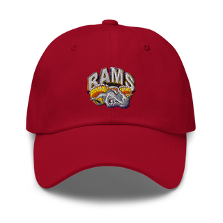 Brogden Rams 7424037 Classic Dad Hat | Yupoong 6245CM
