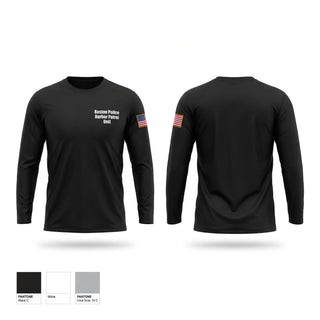 Long Sleeve Performance Shirt, Boston Police Harbor Patrol Unit, Police, Teamtime, Team time, sublimation, custom sports apparel, team uniforms, spirit wear, spiritwear, sports uniforms, custom shirts, team store, custom team store, fundraiser sports, apparel fundraiser