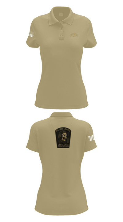 Syria linguist 93457826 Women's Short Sleeve Performance Polo  - 95