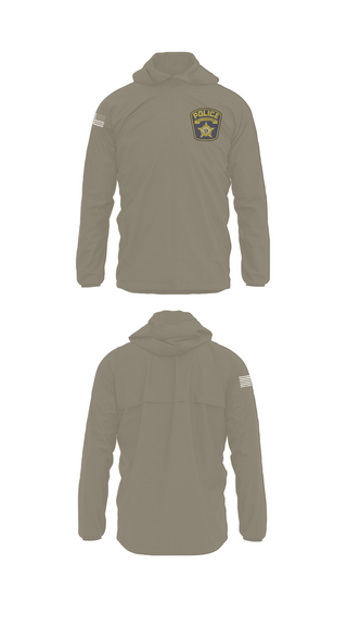 Windbreaker, West Milwaukee Police Department, Police, Teamtime, Team time, sublimation, custom sports apparel, team uniforms, spirit wear, spiritwear, sports uniforms, custom shirts, team store, custom team store, fundraiser sports, apparel fundraiser