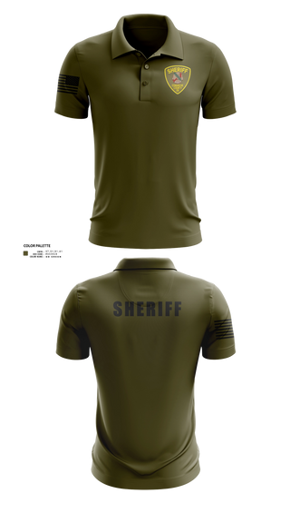 Short Sleeve Performance Polo, Comanche County Sheriffs Office, Police, Teamtime, Team time, sublimation, custom sports apparel, team uniforms, spirit wear, spiritwear, sports uniforms, custom shirts, team store, custom team store, fundraiser sports, apparel fundraiser