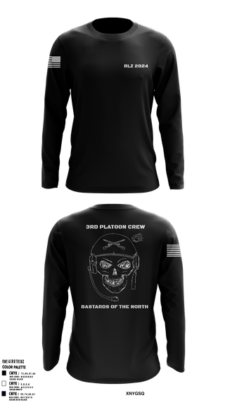 C CO 1-635th AR 4772565 Long Sleeve Performance Shirt - 1