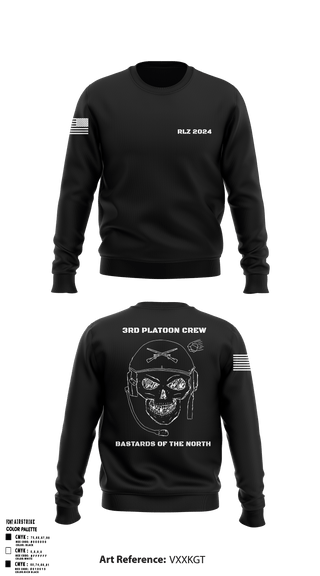 C CO 1-635th AR 4772565 Crew Neck Sweatshirt - 1