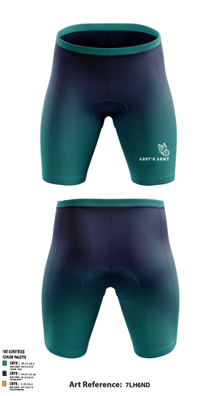 Abby's Army Pelotonia 94779993 Men's Compression Shorts - 1