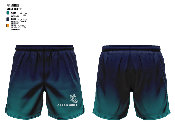 Abby's Army Pelotonia 94779993 Track Shorts - 1