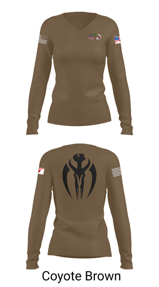 Womens Long Sleeve Vneck Shirt, 1-1 ASPS, , Teamtime, Team time, sublimation, custom sports apparel, team uniforms, spirit wear, spiritwear, sports uniforms, custom shirts, team store, custom team store, fundraiser sports, apparel fundraiser