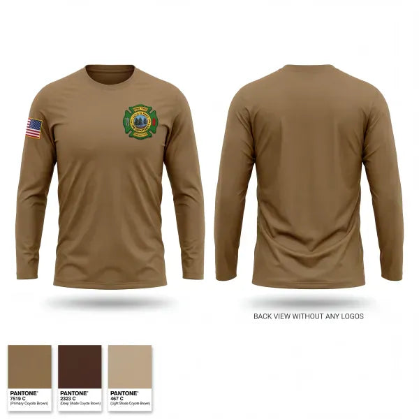 Long Sleeve Performance Shirt, Pine Township Engine Company, Fire Department, Teamtime, Team time, sublimation, custom sports apparel, team uniforms, spirit wear, spiritwear, sports uniforms, custom shirts, team store, custom team store, fundraiser sports, apparel fundraiser