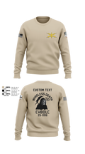Bravo Company, 401st Cyber Battalion 75539801 Crew Neck Sweatshirt - 6