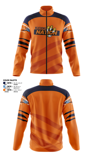 Fleece Jacket, Herbert Akins Road Middle School, Track & Field, Teamtime, Team time, sublimation, custom sports apparel, team uniforms, spirit wear, spiritwear, sports uniforms, custom shirts, team store, custom team store, fundraiser sports, apparel fundraiser